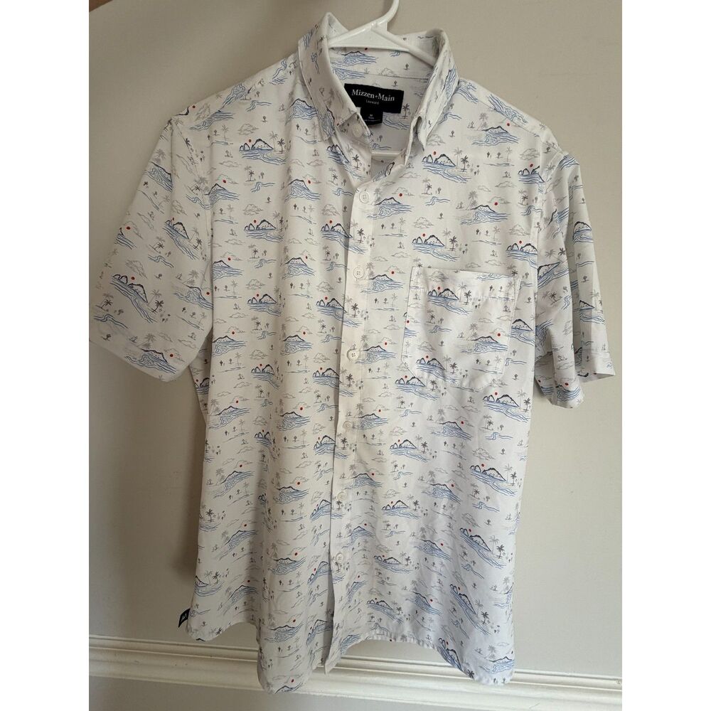 Mizzen+Main Leeward Performance Button-Down Shirt – Men's Medium Trim